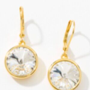 Touchstone Crystal by Swarovski Golden LULU earrings
